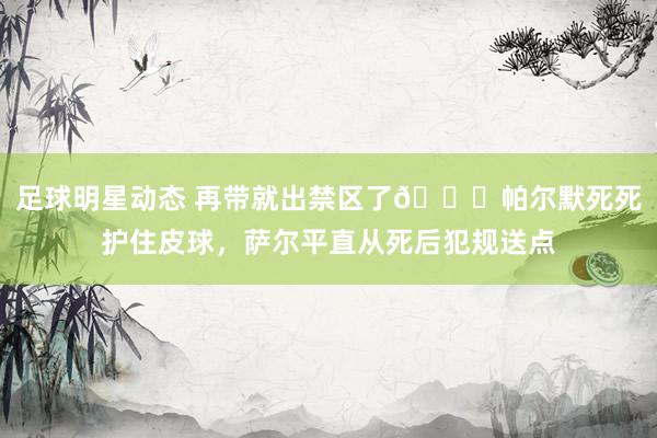 足球明星动态 再带就出禁区了😂帕尔默死死护住皮球，萨尔平直从死后犯规送点