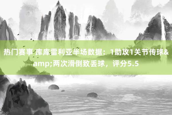 热门赛事 库库雷利亚半场数据：1助攻1关节传球&两次滑倒致丢球，评分5.5